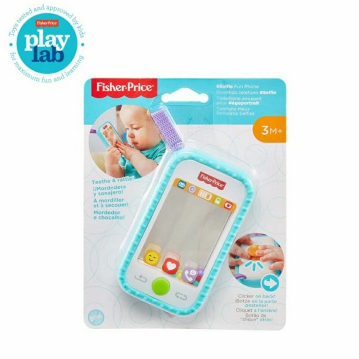 FISHER PRICE Baby Fun Phone Mainan HP Anak Baby Toys Mainan Edukatif