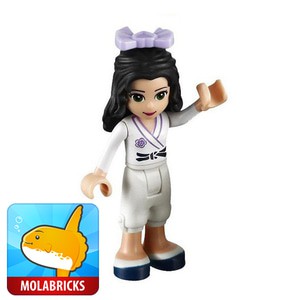 LEGO Minifigures Emma Karate - Minifigure Friends
