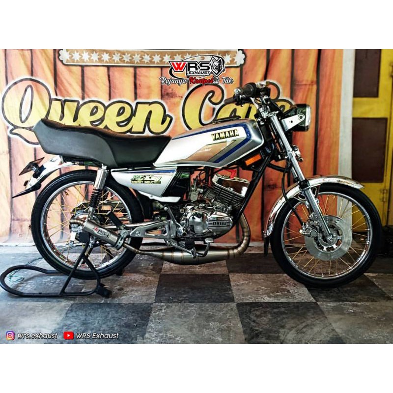 Knalpot Repsol for Rx King Original WRS Exhaust