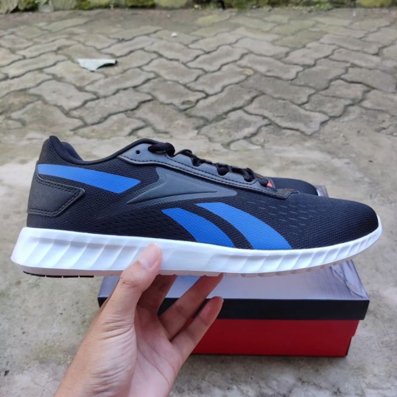 SEPATU REEBOK SUBLITE LEGEND 2.0 Black Navy Original BNIB