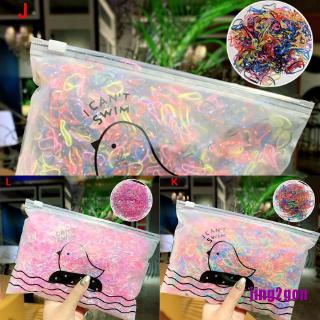  Jng2 1000 Pcs Ikat Rambut  Elastis Warna  Warni Untuk Anak  