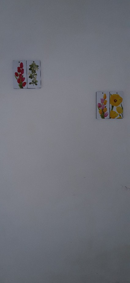 Hiasan Dinding Wall Decor Poster Dekorasi Ruangan Shabby Flowers Bunga Tulip Sdn049