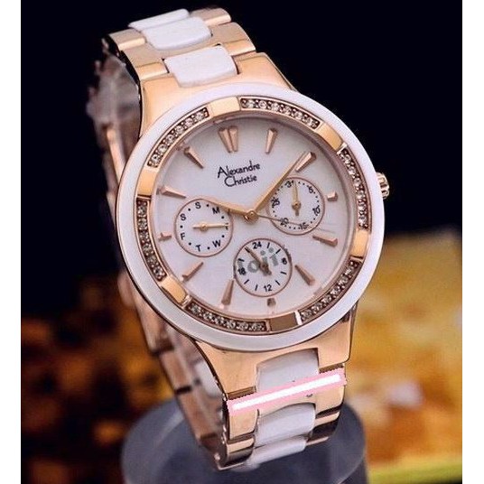 Jam tangan wanita - Alexandre Christie 2299 Ladies