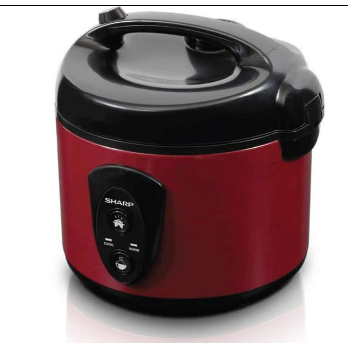 Sharp KSN18MGRD Rice Cooker 1.8 Liter Red KS-400 Watt N18MG-RD