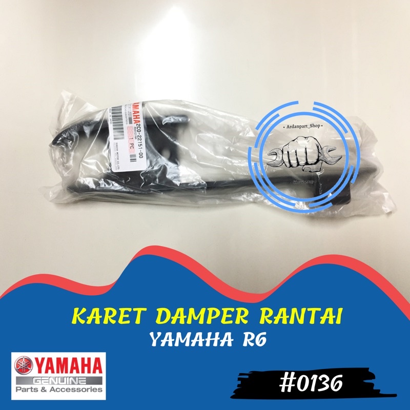 KARET DAMPER RANTAI R6 ORIGINAL YAMAHA (SEAL GUARD R6)