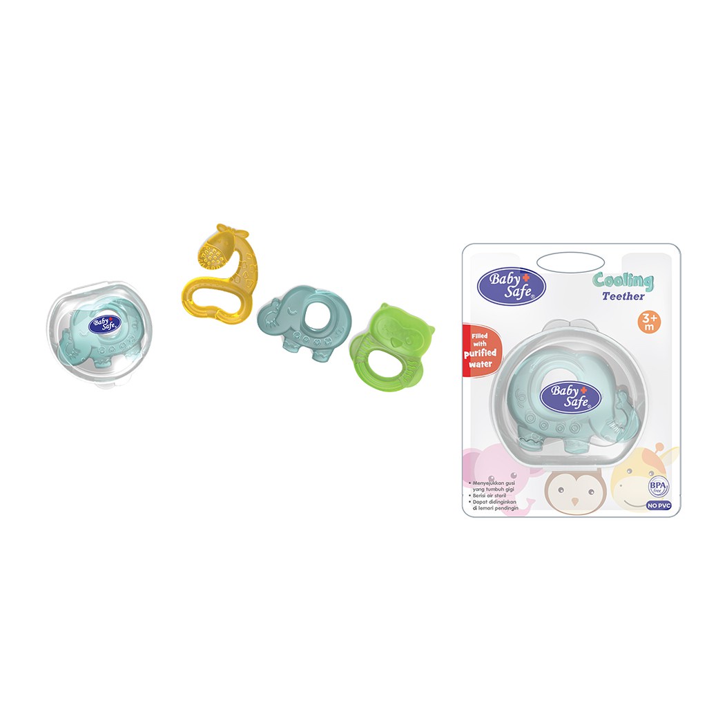 Baby Safe Cooling Teether + Case/ Teether Air Babysafe TT005 / TT001