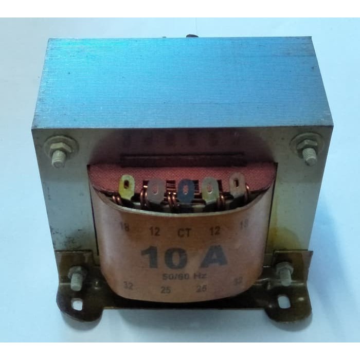 TRAVO/ TRAFO/ TRANSFORMER MURNI 10A CT 32VOLT