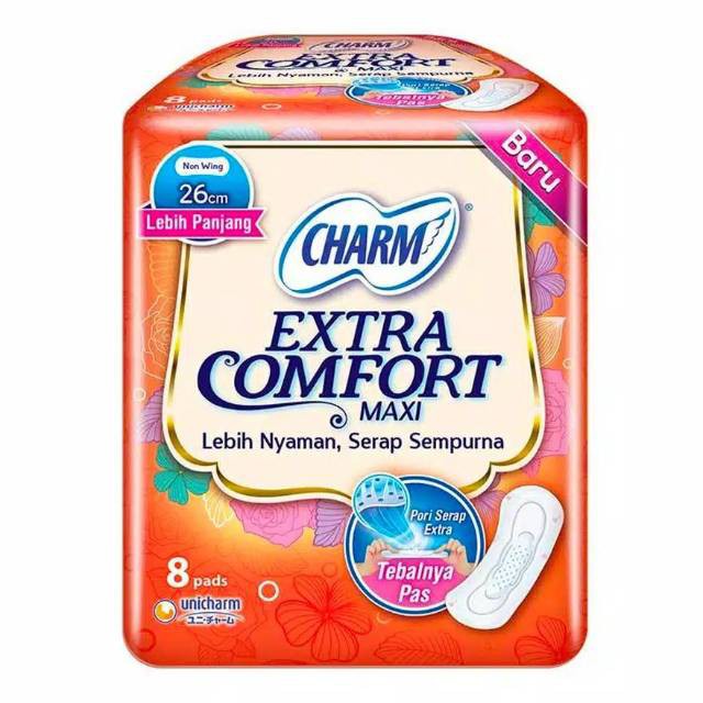 CHARM Extra Comfort 26cm Non Wing isi 8