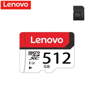 Lenovo Kartu Memori Micro SD TF Flash Mini Kecepatan Tinggi 512GB