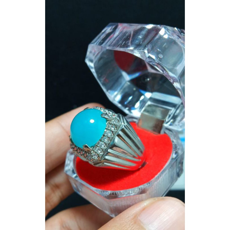 batu bacan Cristal bersertifikat memo asli natural