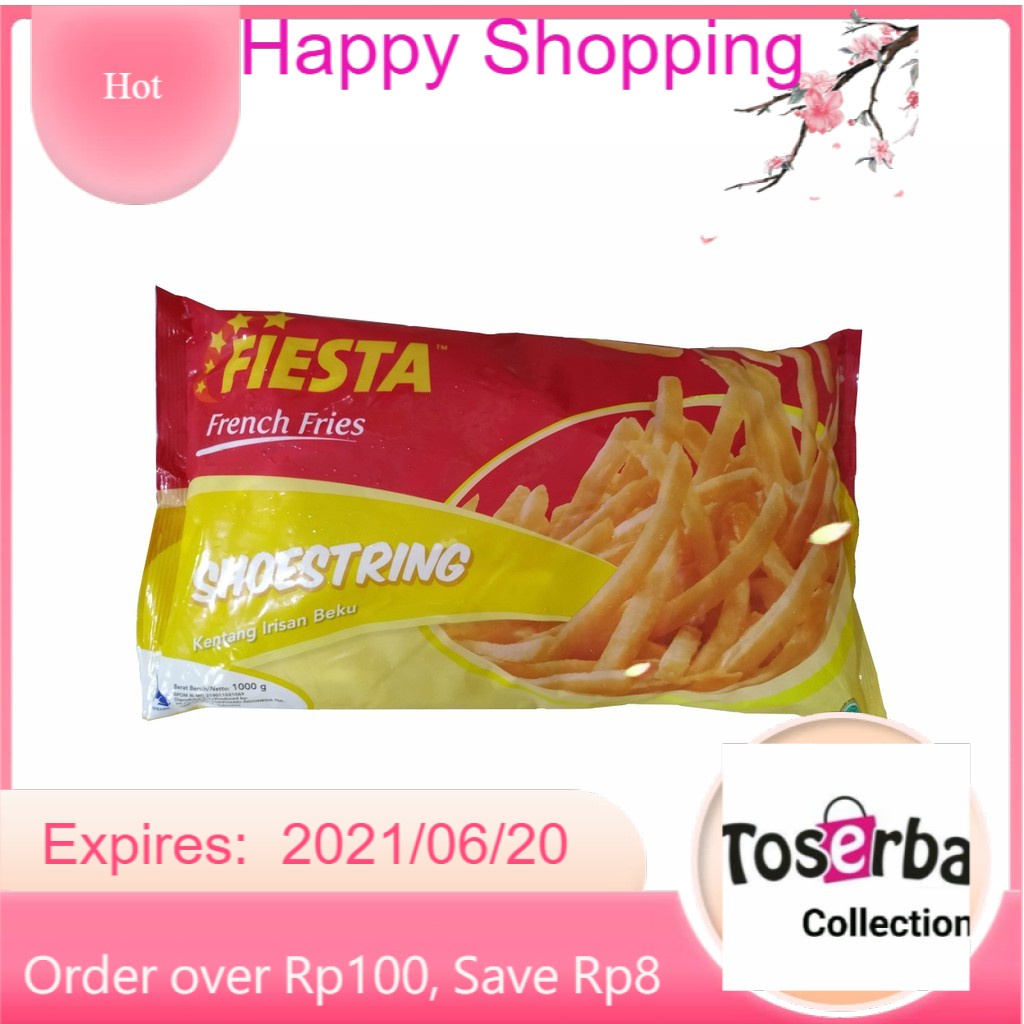 

Toserba Collection Kentang Fiesta Shoestring 1 Kg -Cimahi