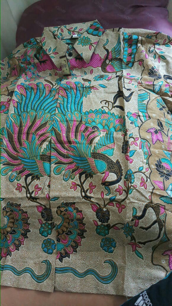 Kemeja Batik Lengan Panjang 021 Zahira Batik Hrb026 Kemeja Pria Batik Murah Di Shopee