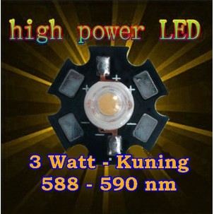 LED 3 WATT ( HIGH POWER LED 3 WATT ) - KUNING