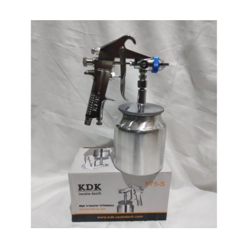 Spray Gun F75S - Alat Semprot Cat Tabung Bawah