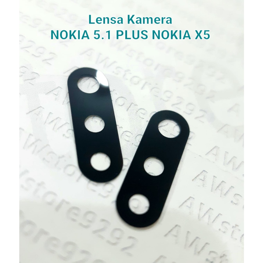 Lensa Kamera Kaca Kamera Belakang NOKIA 5.1 PLUS X5