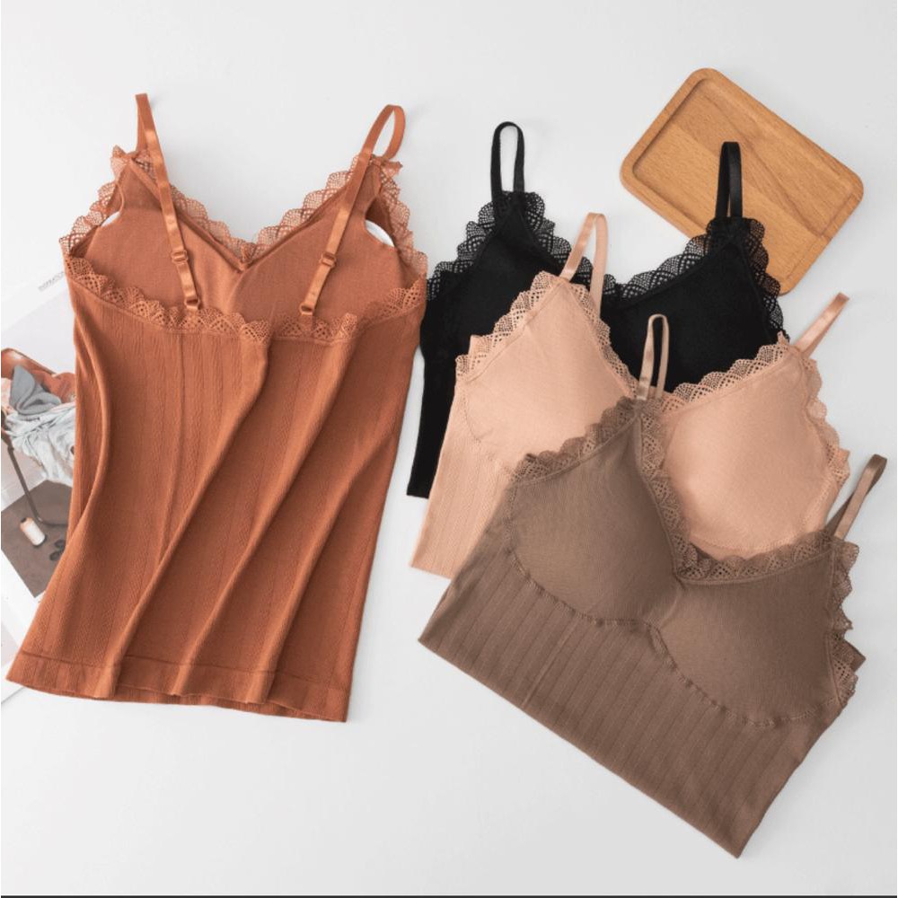 SS 012 Tank Top Pakaian Dalam Wanita BH Singlet Premium Sleeping-3