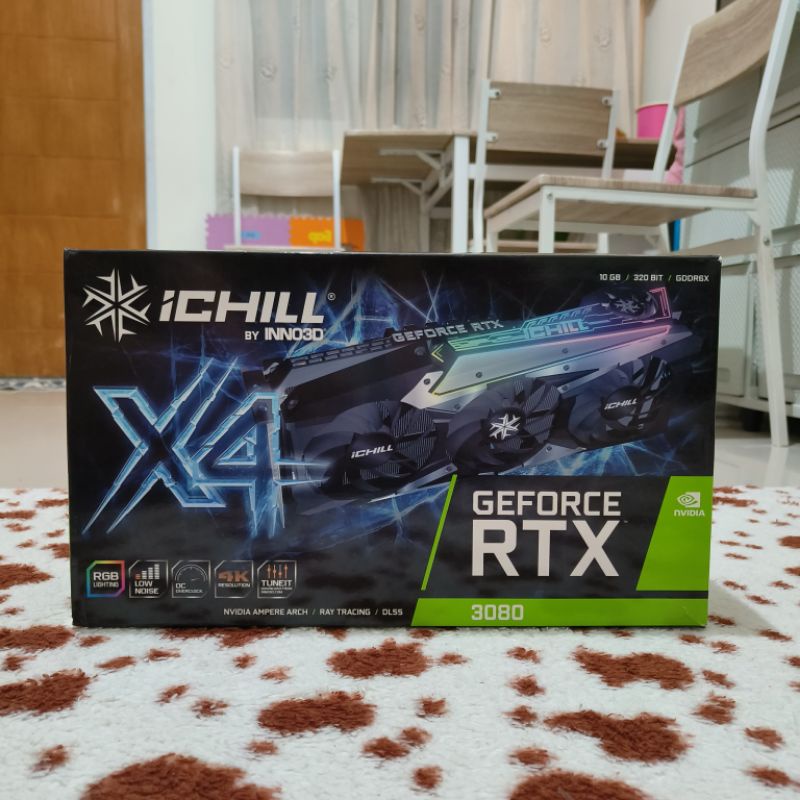 Zotac Gaming iChill X4 RTX 3080 10GB Second Bekas