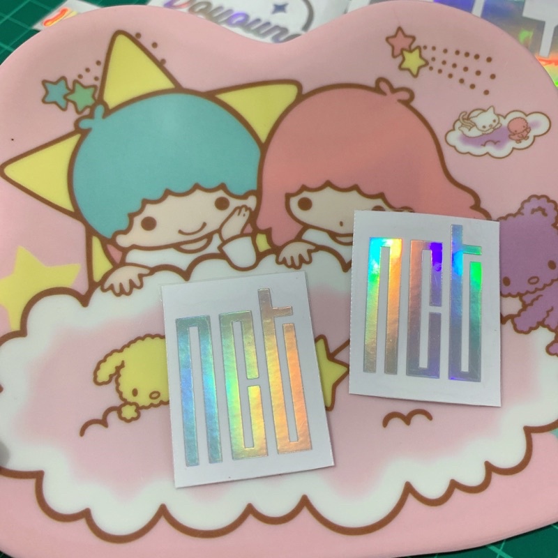 NCT LOGO CLASSIC HOLOGRAM STICKER 2pcs