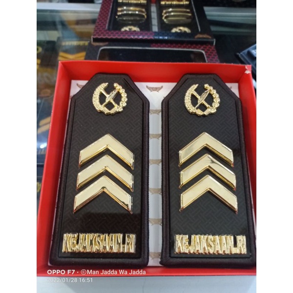 PANGKAT PDU KEJAKSAAN GOL 2C AKRILIK.