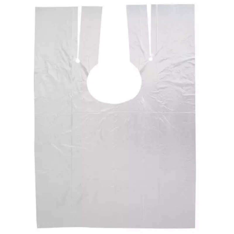 Cape / KEP / KIP Plastik Transparan Sekali Pakai / Cape Disposable / KIP GUNTING SALON BARBERSHOP-5