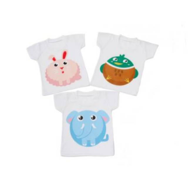 Kaos Oblong Bayi Bergambar size XL/Kaos Bayi