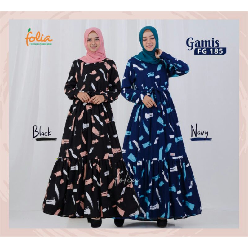 Gamis Rayon FG 185 Folia