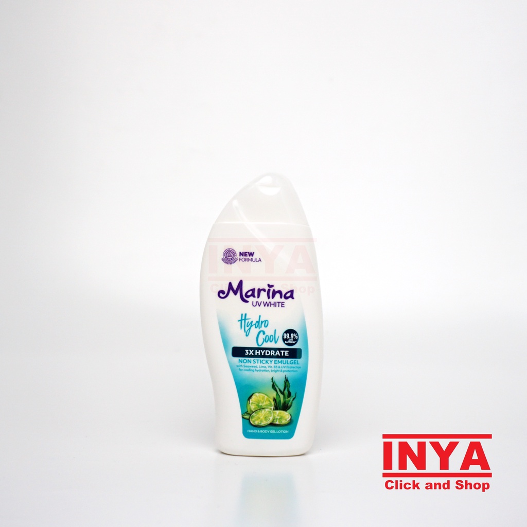 MARINA UV WHITE HYDRO COOL SEAWEED 92ml - Hand and Body Gel Lotion