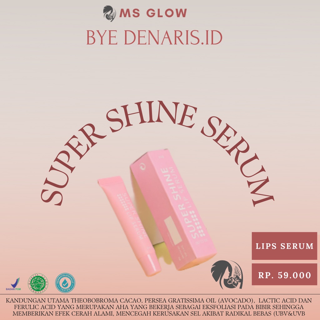 sunshine lips serum ms glow