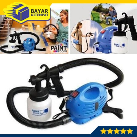 PAINT ZOOM PAINT GUN SPRAY GUN SET ELEKTRIK LISTRIK