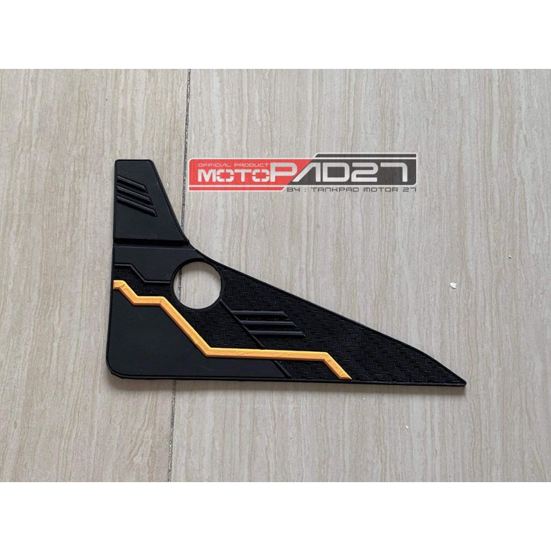 STIKER STICKER KNALPOT NEW VARIO 160 3D RUBBER MOTOPAD27