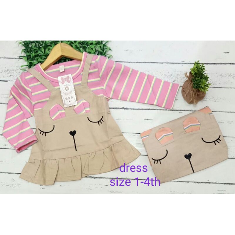 Dress Anak Import 1-4 Tahun