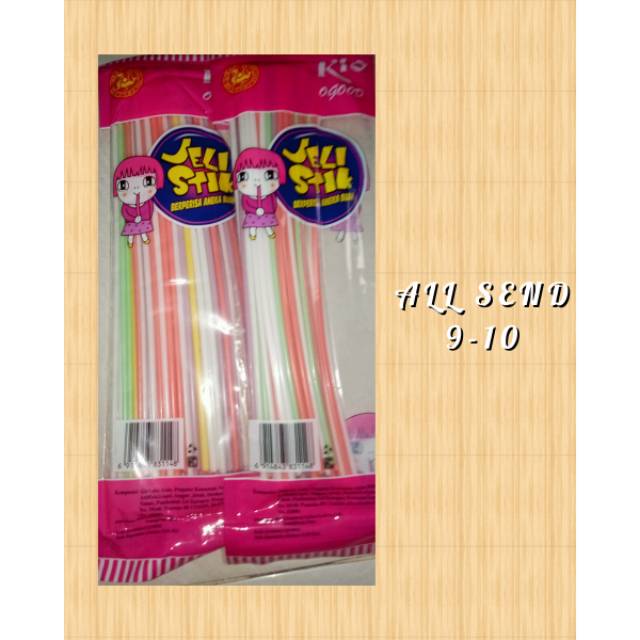 

Jelli stik berpirisa aneka buah