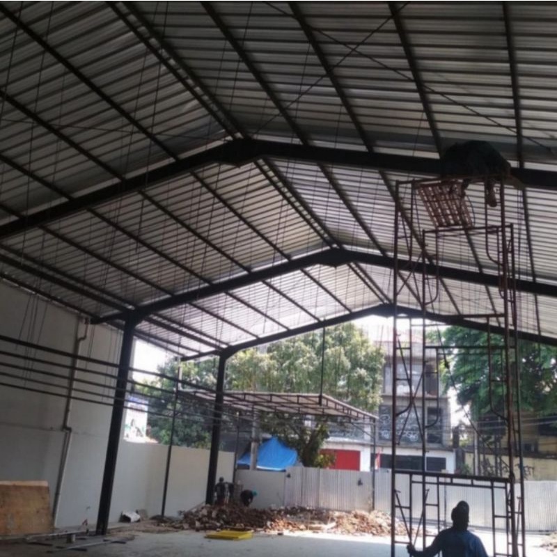 Jasa Konstruksi Baja WF dan H Beam Murah