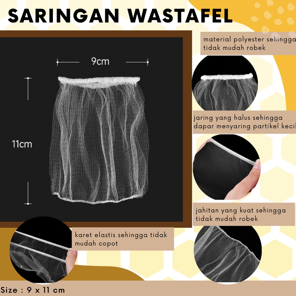 Kain Jaring Halus / Jala Saringan Air Wastafel Dapur Anti Mampet Net Filter