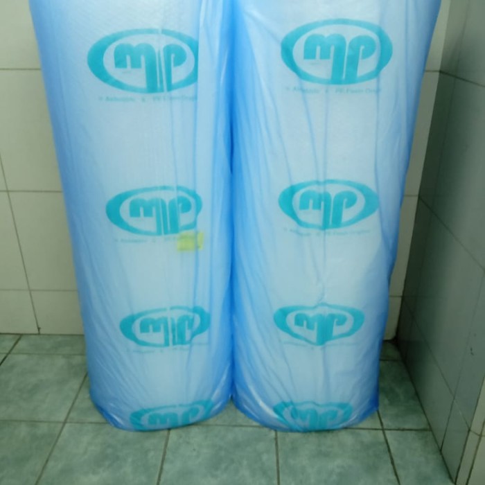 

bubble Wrap Bening merk MP ukuran 125 cm x 50 m