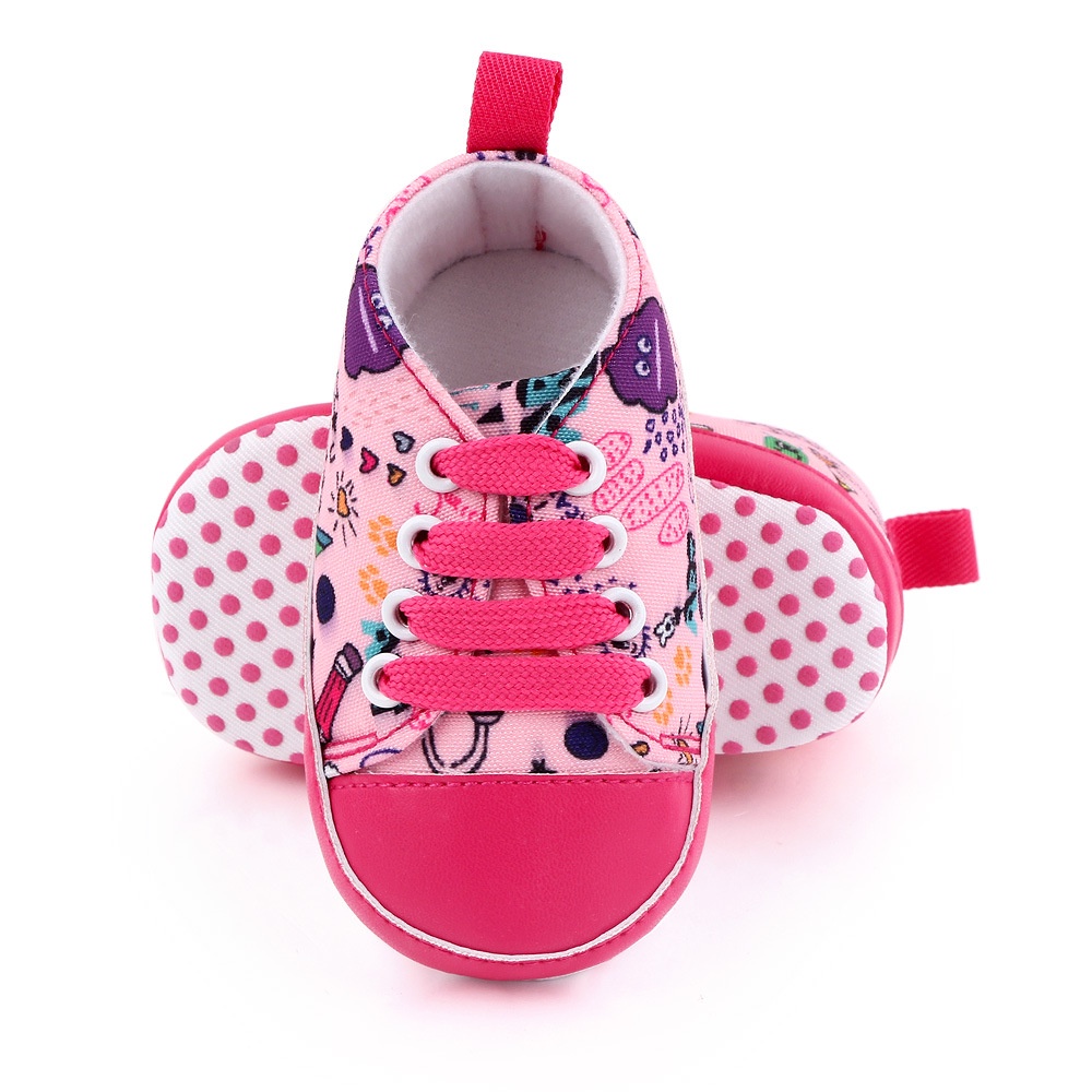 HappyOliver JOY&amp;SALLY Sepatu Anak Laki Sepatu Bayi Prewalker Shoes 0-18 bulan Import