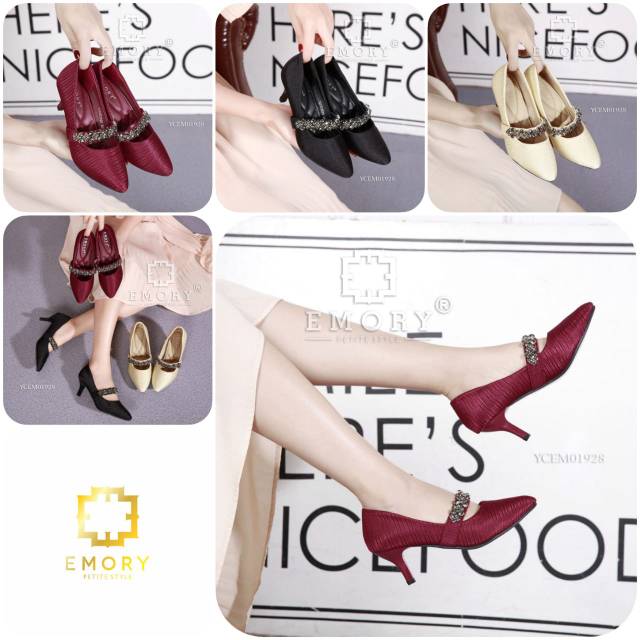 Heels wanita emory 1928