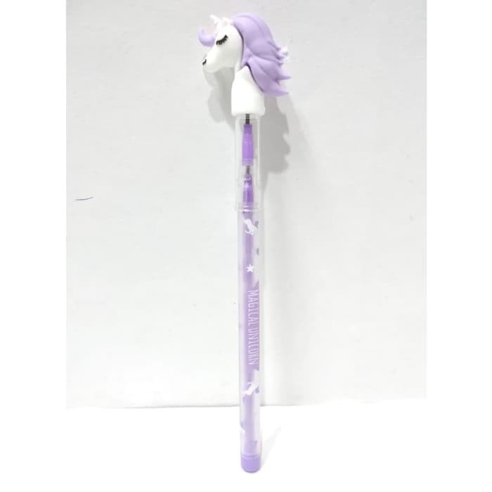 

Pensil Karakter Unicorn Alat Tulis Lucu Anak Perempuan Ungu