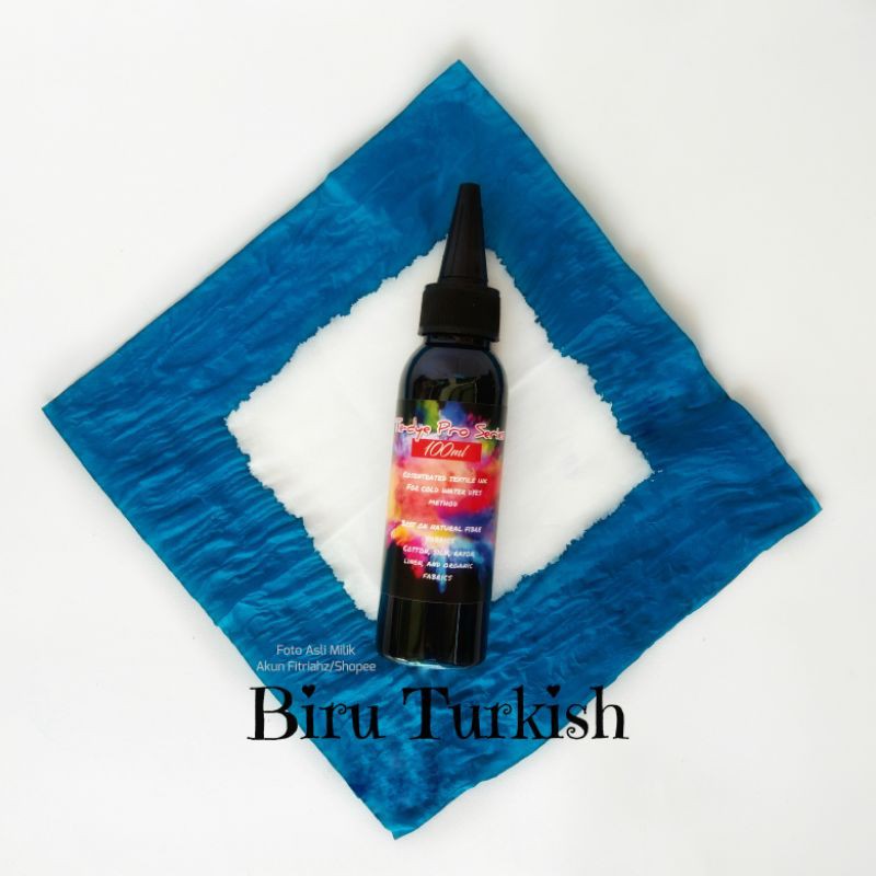 4 Warna Tie Dye @250ml Pro series Tiedye Kit pewarna tekstil kain kaos diy jumputan shibori remasol