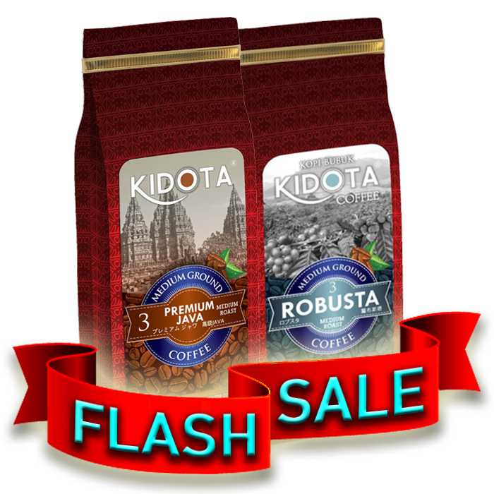 

Bundling Kopi Kidota Java 200g & Kidota Robusta 200g