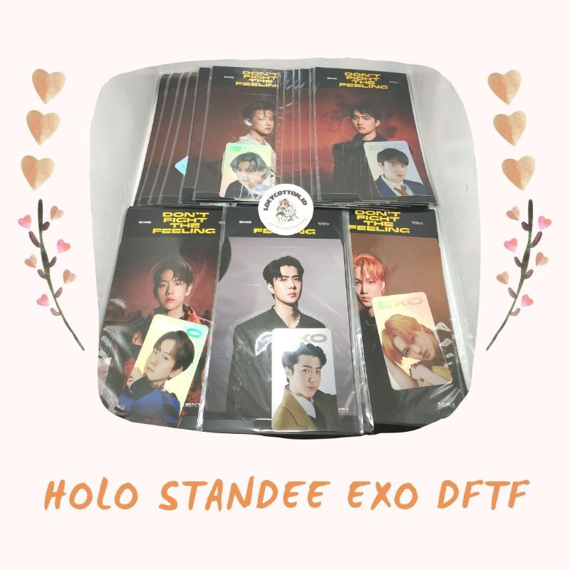holo standee dftf exo sealed include pc
