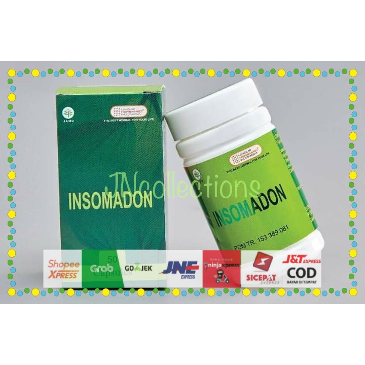 HERBAMED INSOMADON Herbal Sedative Mengatasi Gangguan Tidur