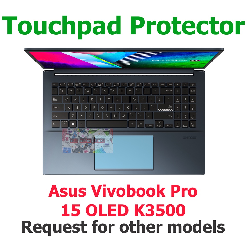 Touchpad Trackpad Protector Cover Anti Gores Asus Vivobook Pro 15 OLED K3500