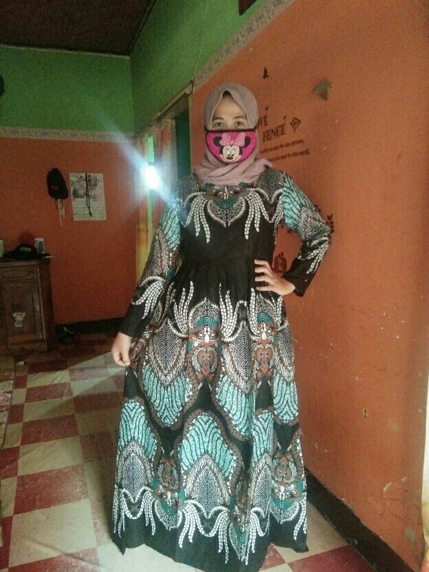 Maura Couple - Sania Ruffle Batik Couple Ori Ndoro Jowi Dnt Garansi Termurah Shopee Aw