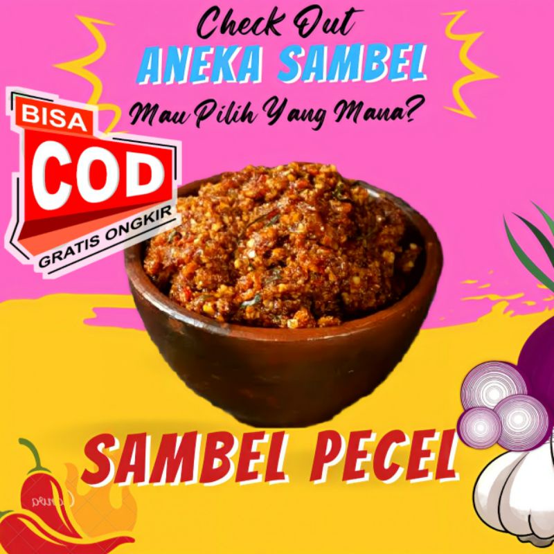 

[250 GRAM] SAMBEL PECEL SAMBAL KACANG SATE SANGRAI PROMO ORIGINAL BUMBU HOMEMADE MADIUN KEDIRI BLITAR PONOROGO MAKANAN INSTAN 99 SACHET BABY CUMI SUWIR CAKALANG AYAM TUNA TONGKOL PECEL KACANG SAMBAL TERI SUWIR SUIR BABI CUMI EATSAMBEL EAT SAMBEL EATSAMBAL