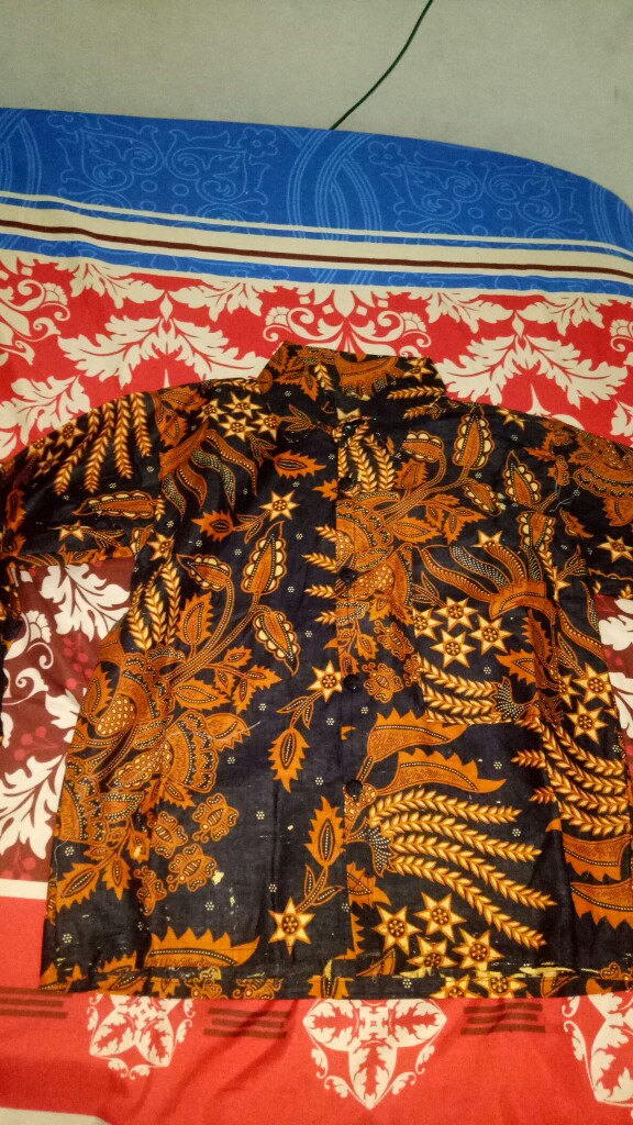 Kemeja Batik Lengan Panjang Anak Cowok Usia 1-14th/baju Batik Anak Cowok/batik Anak Laki Laki