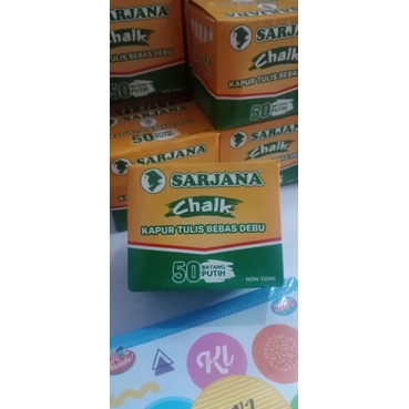 

Kapur tulis Sarjana Putih isi 50 batang