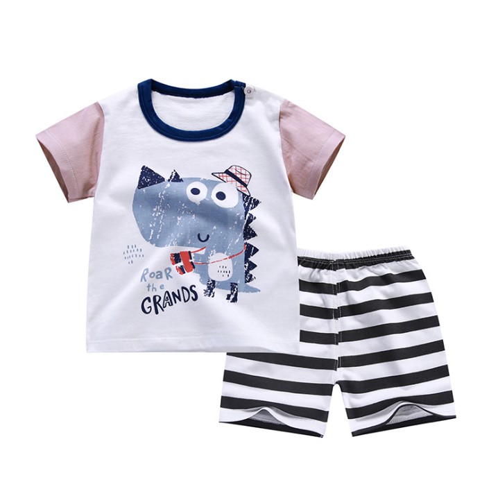 babyfit SUPER PRICE setelan ZEDT anak kaos oblong celana pendek baju import