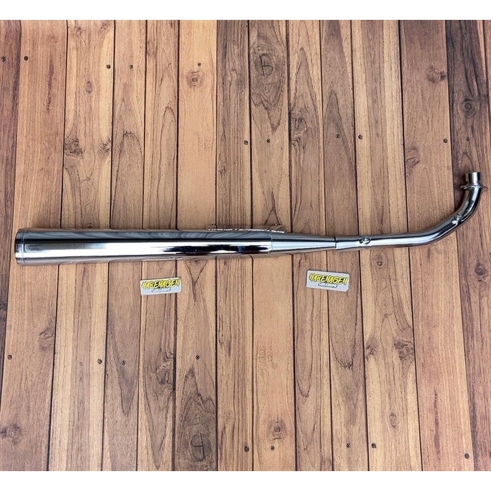 KNALPOT HONDA WIN 100 | knalpot kenalpot muffler honda win 100 win100 detail ori ntd krom crom chrom