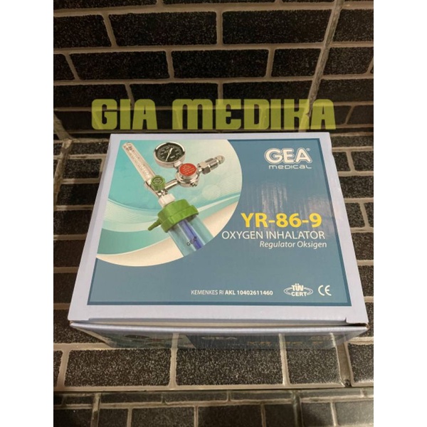 Regulator Oksigen GEA YR - 86 - 9 / Regulator Oksigen Medis